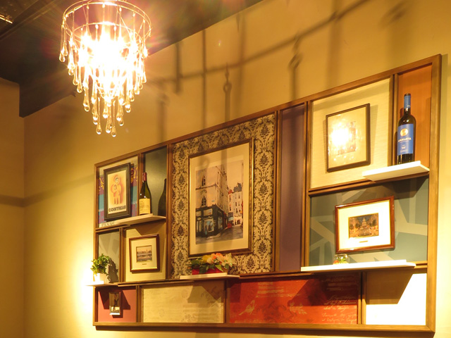 優しい光のシャンデリア