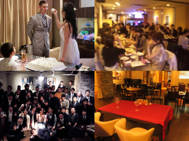 結婚式二次会の様子